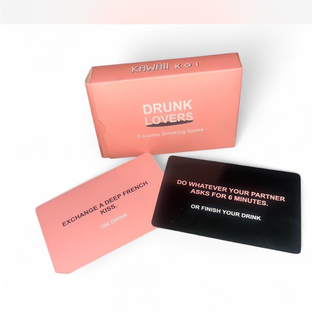 Kawaii Koi Drunk Lovers Couples Drinking Game